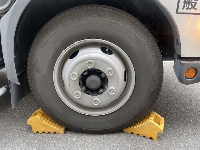 タイヤの輪止め