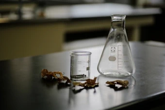 学校の理科実験