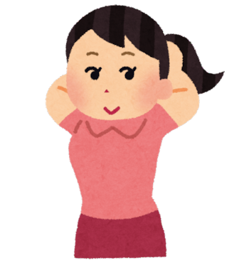 髪をポニーテールにする女性