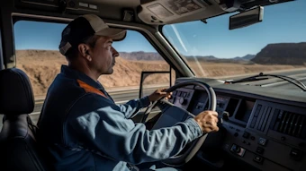 トラックドライバー