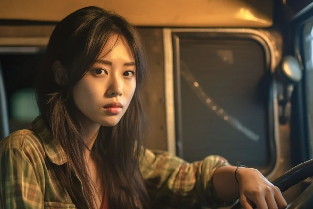 女性ドライバー