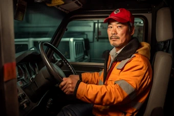 トラックドライバー