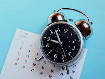 時計とカレンダー