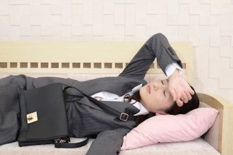 疲労している女性